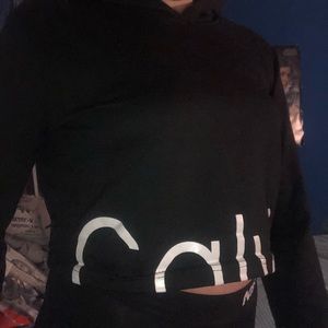 Calvin Klein cropped sweatshirt
